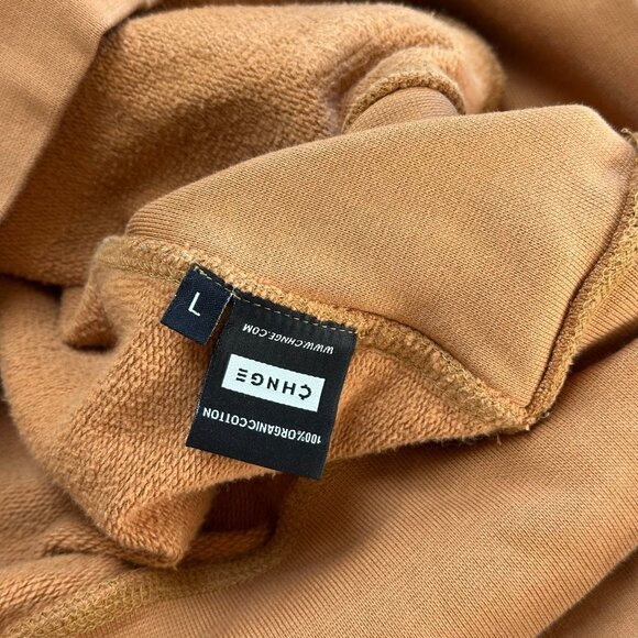 CHNGE Growth is a Process Hoodie Sweatshirt Size Large Organic Cotton Streetwear - Picture 4 of 10